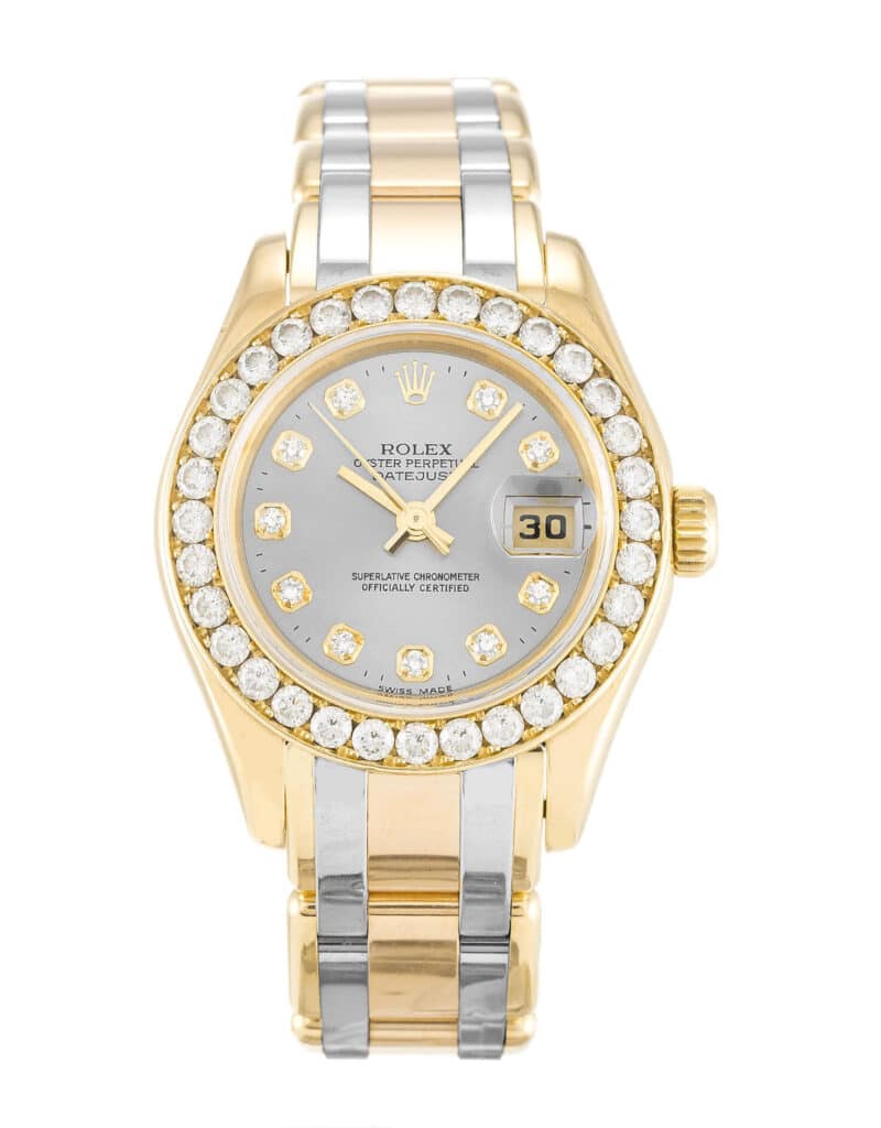 Rolex Replica Pearlmaster 80298 Champagne Dial